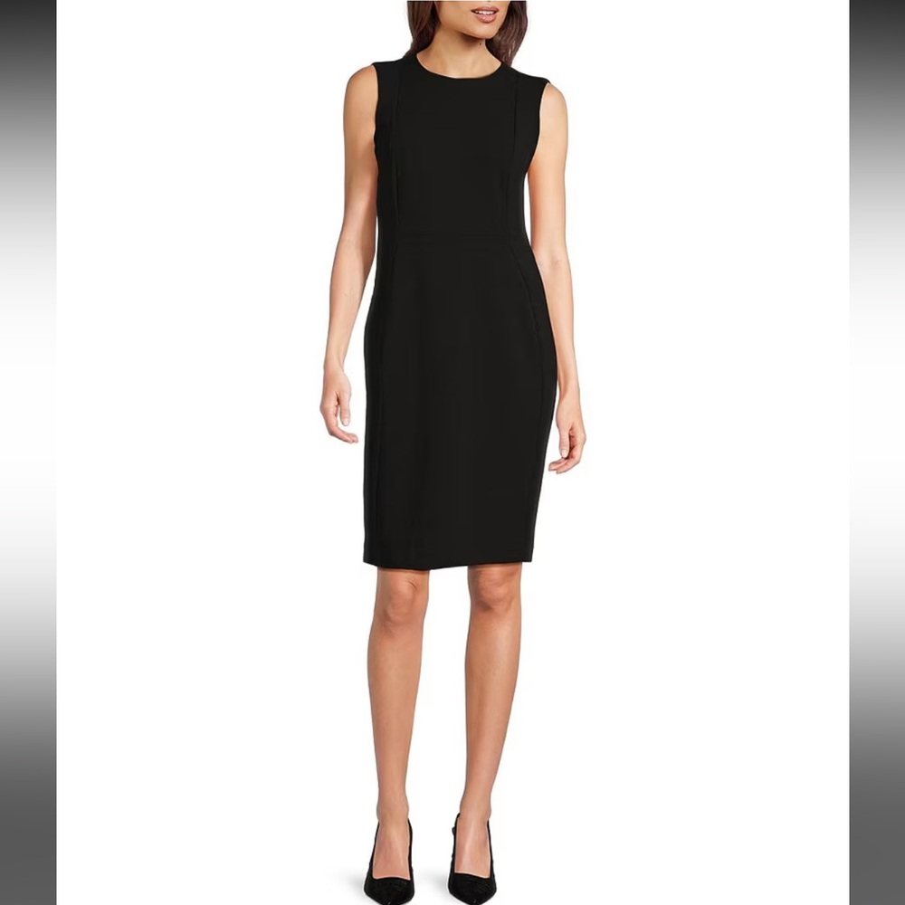 Calvin Klein Black Sleeveless Dress